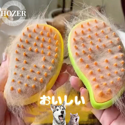 PurrfectGroom™ Steamy Paw 3-in-1 Electric Pet Brush