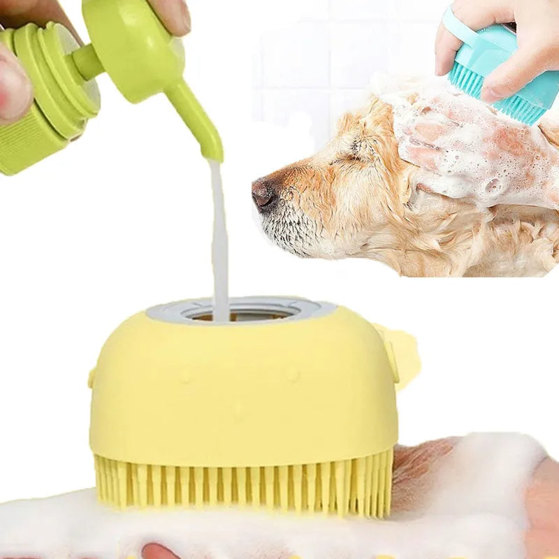 PawsPamper™ PetGlide Grooming Gloves